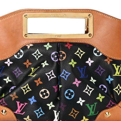 Louis Vuitton Monogram Multicolor Judy GM Black 7 of 12