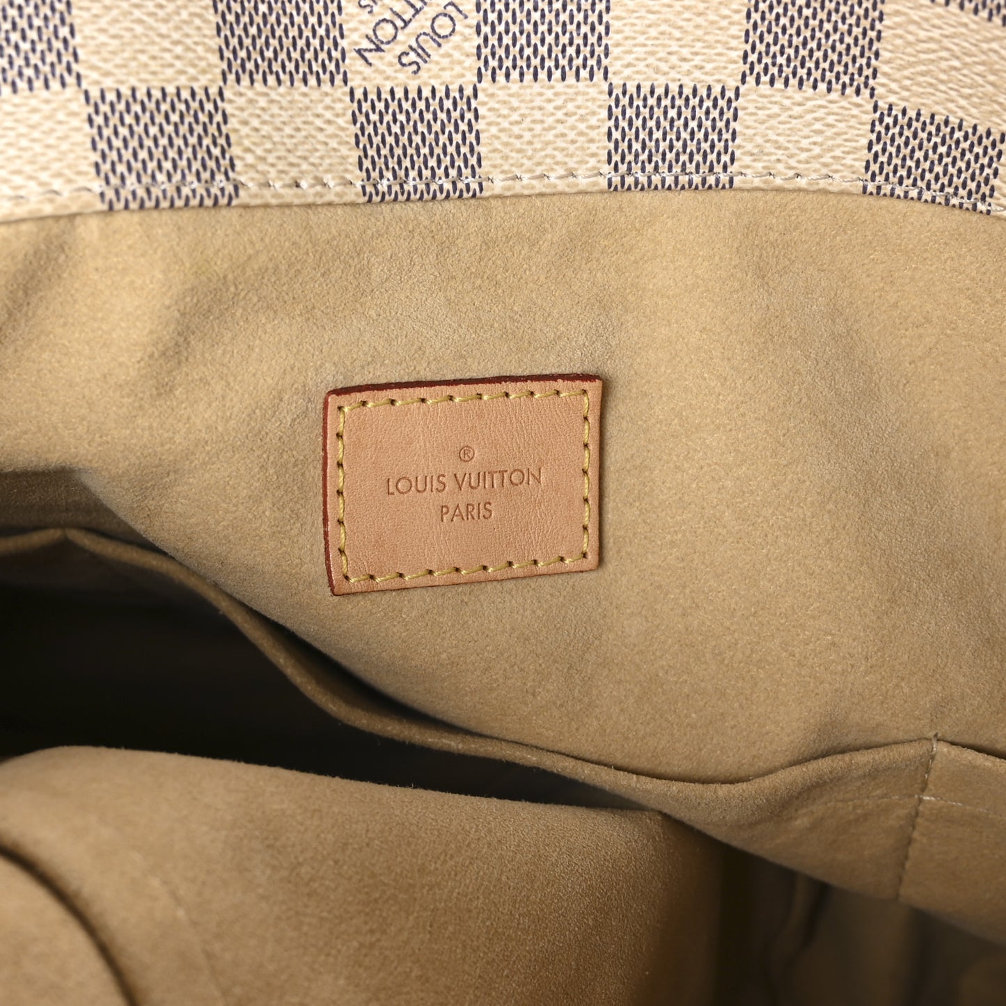 Damier Azur Artsy MM