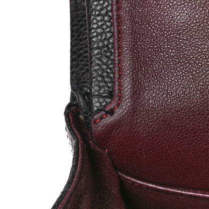 Chanel Caviar Quilted Medium Double Flap Black 13 of 14