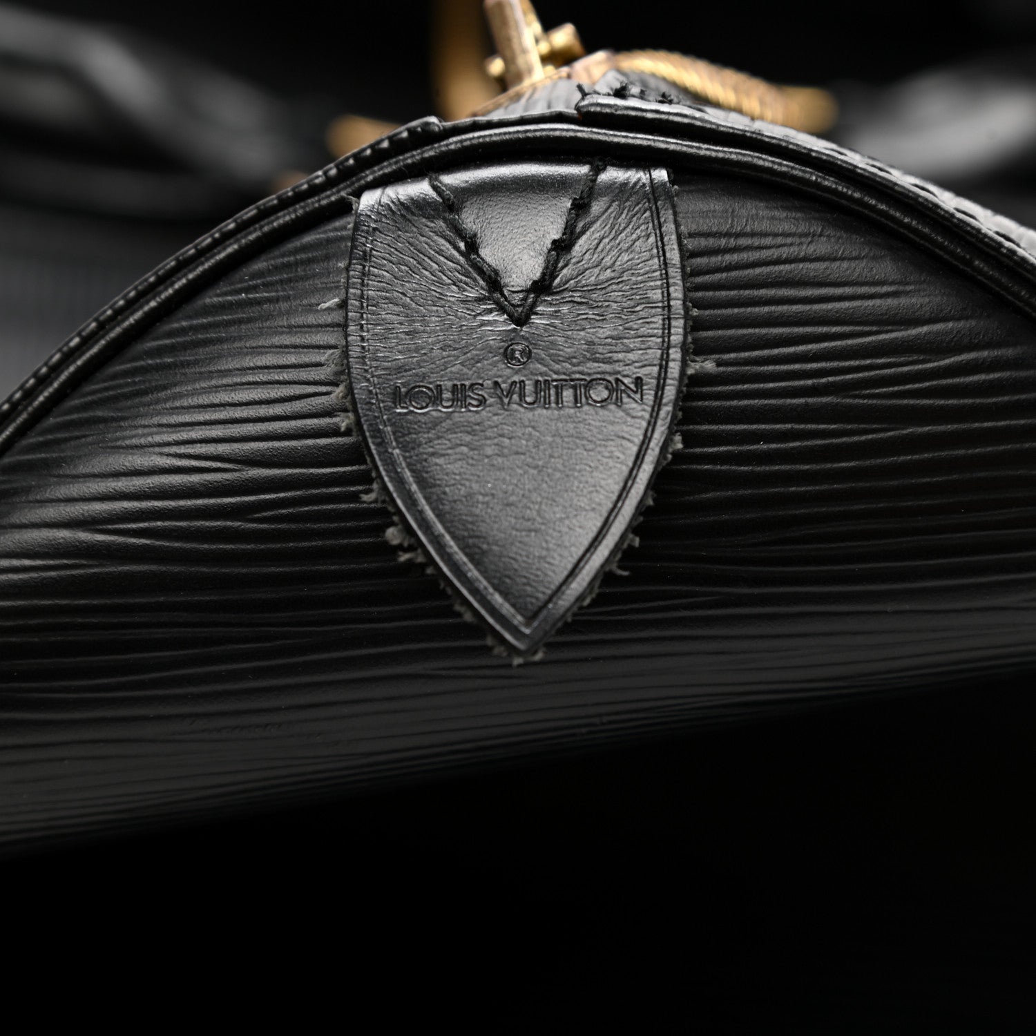 Louis Vuitton Epi Keepall 55 Black 6 of 12