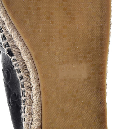 Gucci Guccissima Signature Espadrilles 36.5 Black 6 of 10