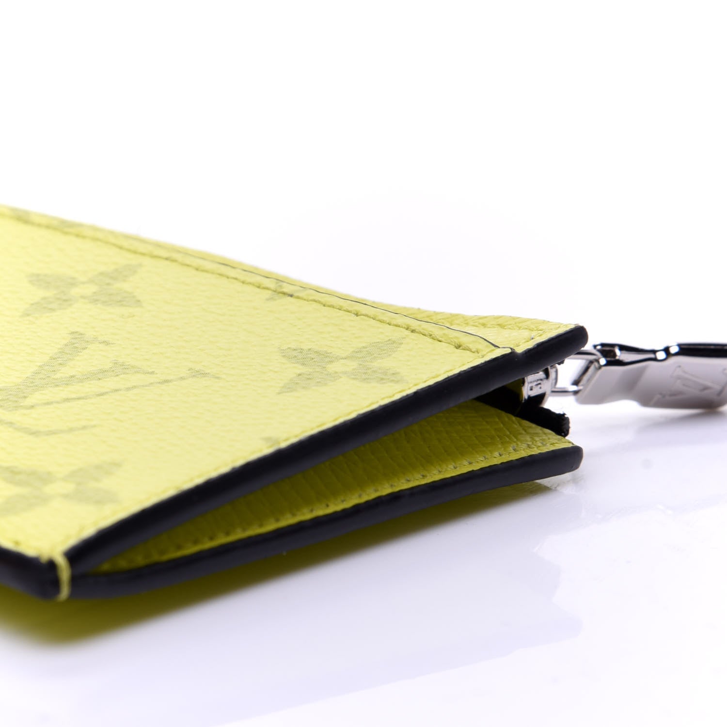Louis Vuitton Monogram Taiga Coin Card Holder Yellow 14 of 18
