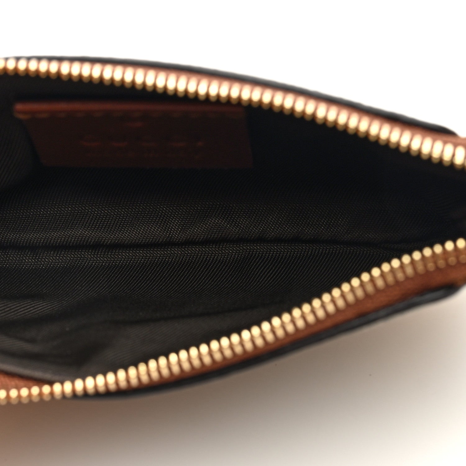Gucci GG Supreme Monogram Key Case Beige Ebony Cuir 5 of 6
