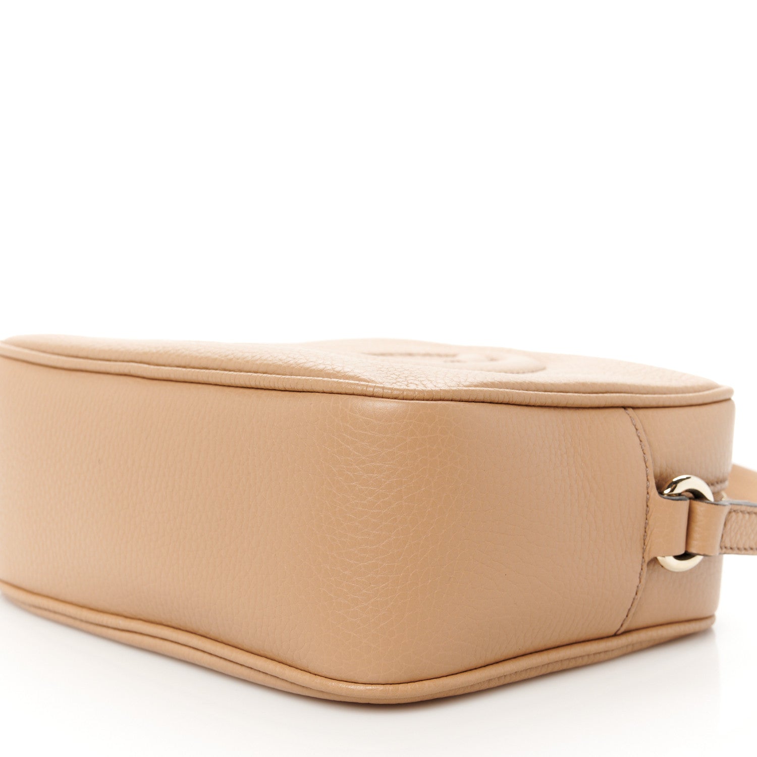 Gucci Pebbled Calfskin Small Soho Disco Bag Camelia 12 of 12