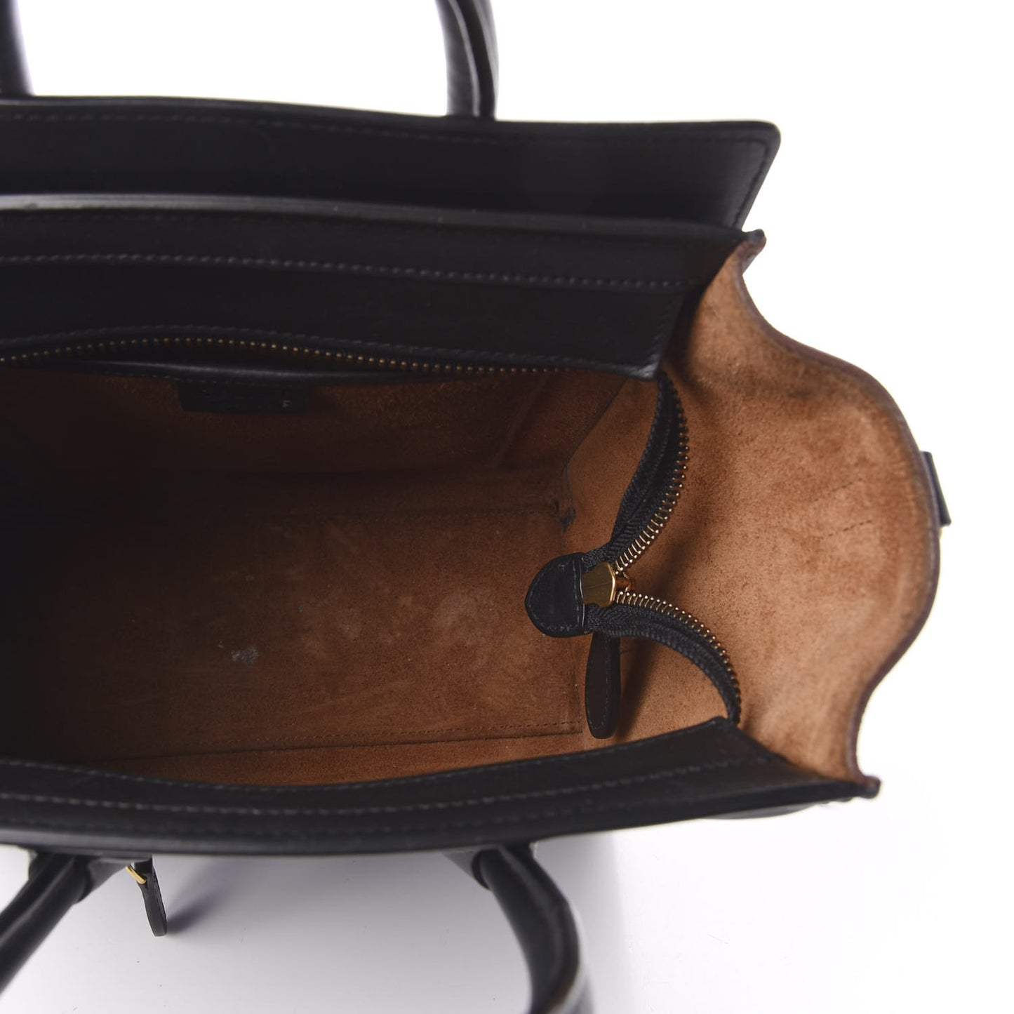Smooth Drummed Calfskin Nano Tri-Color Luggage Indigo