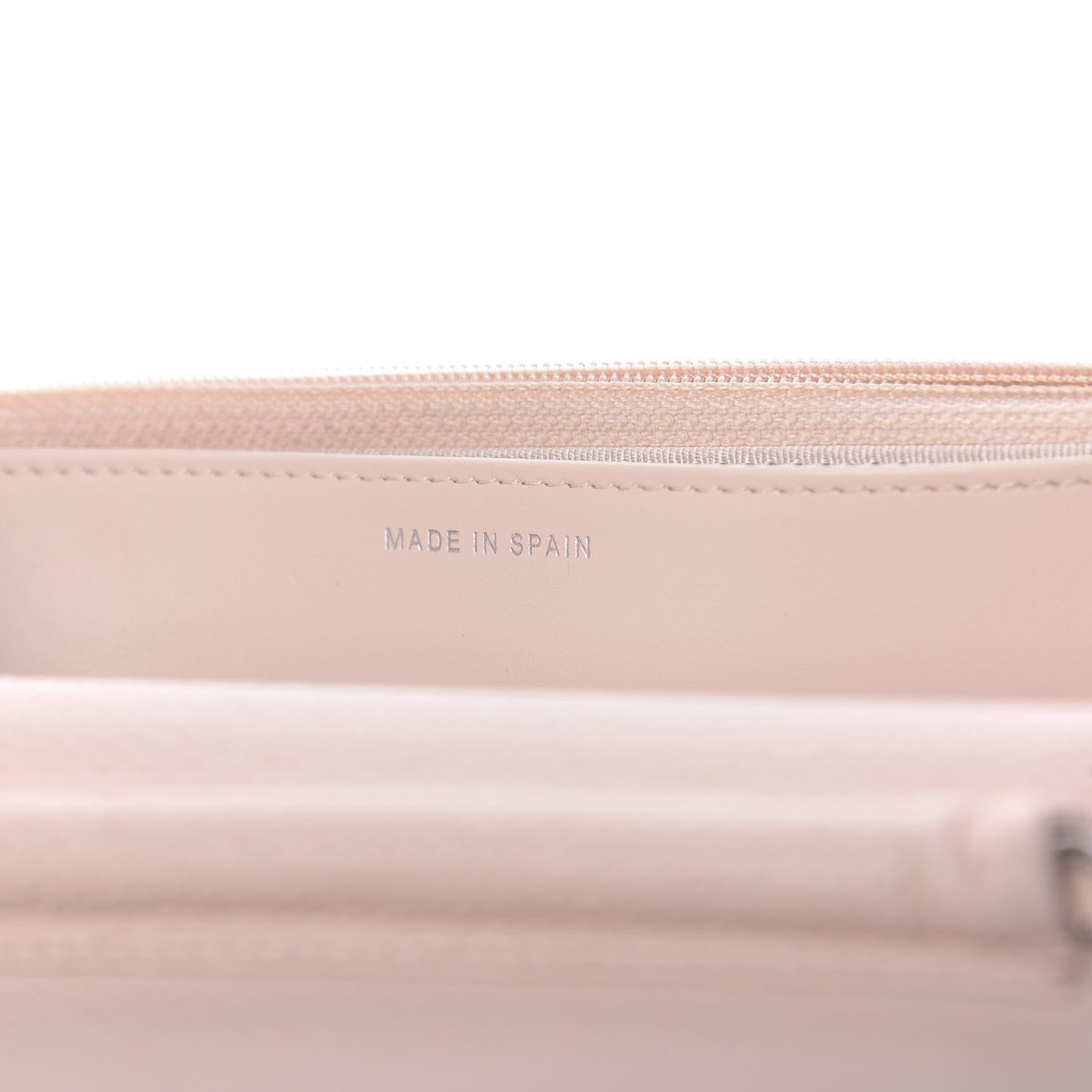 Chanel Caviar Quilted Wallet On Chain WOC Light Pink 7 of 13