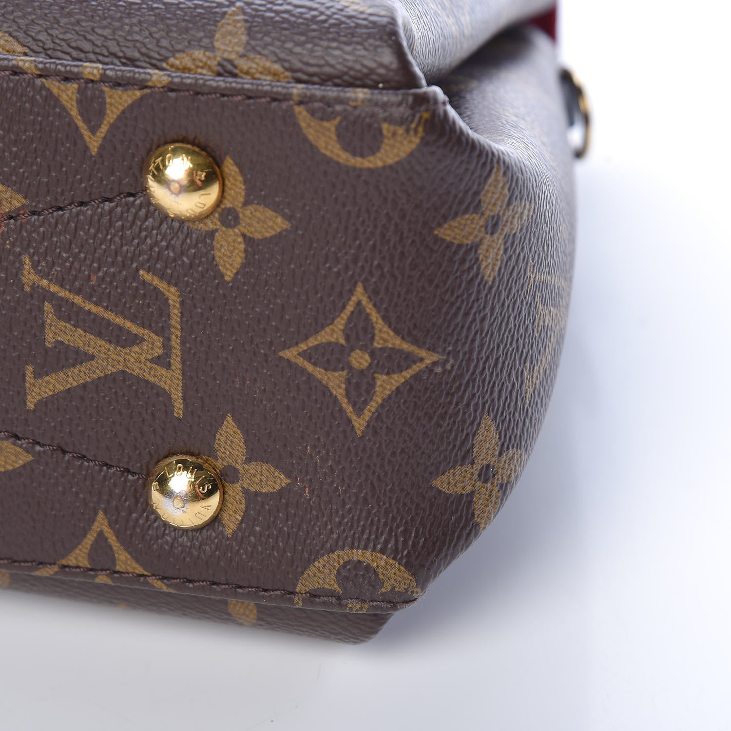 Louis Vuitton Monogram Georges BB Coquelicot Peach 13 of 14