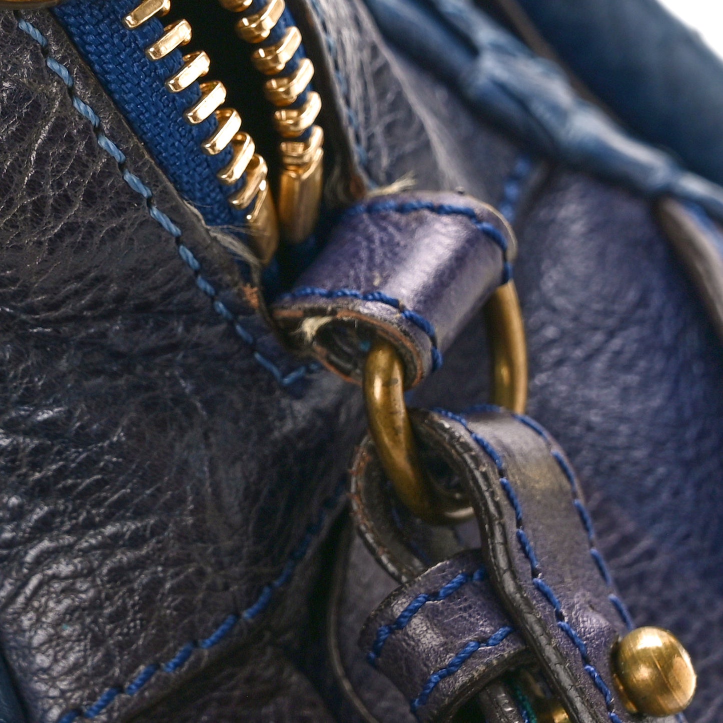 Snakeskin Medium Paraty Navy