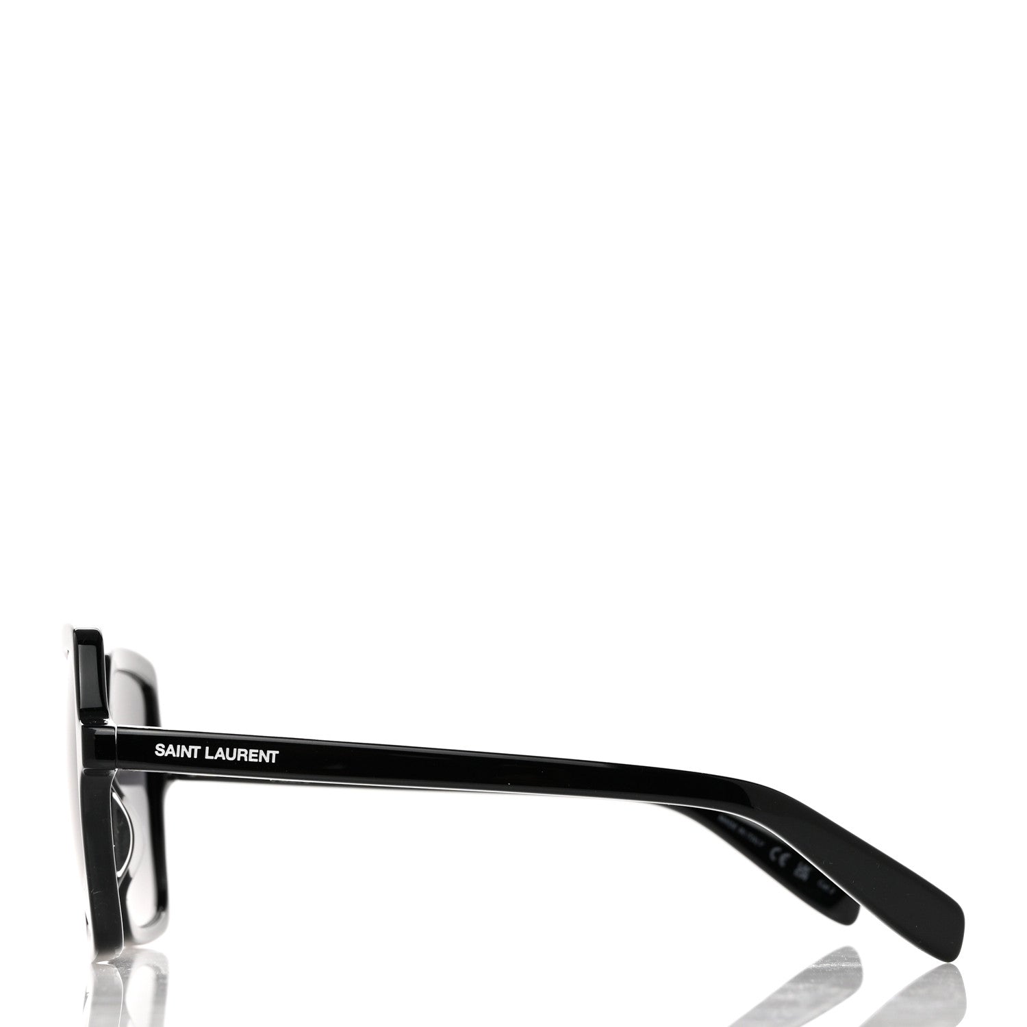Saint Laurent Oversized SL174 Sunglasses Black 3 of 7