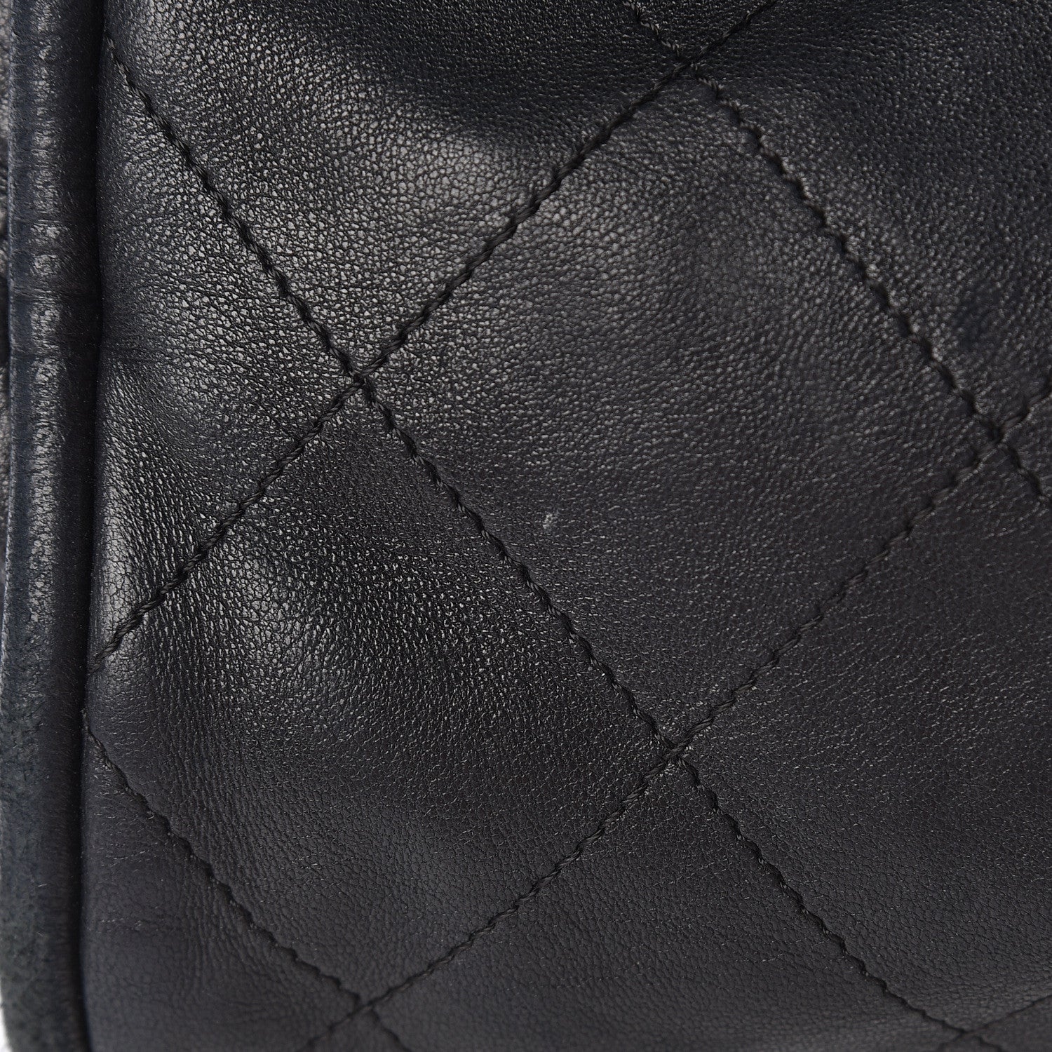 Chanel Lambskin Stitched Medium Ultimate Soft Tote Black 11 of 17