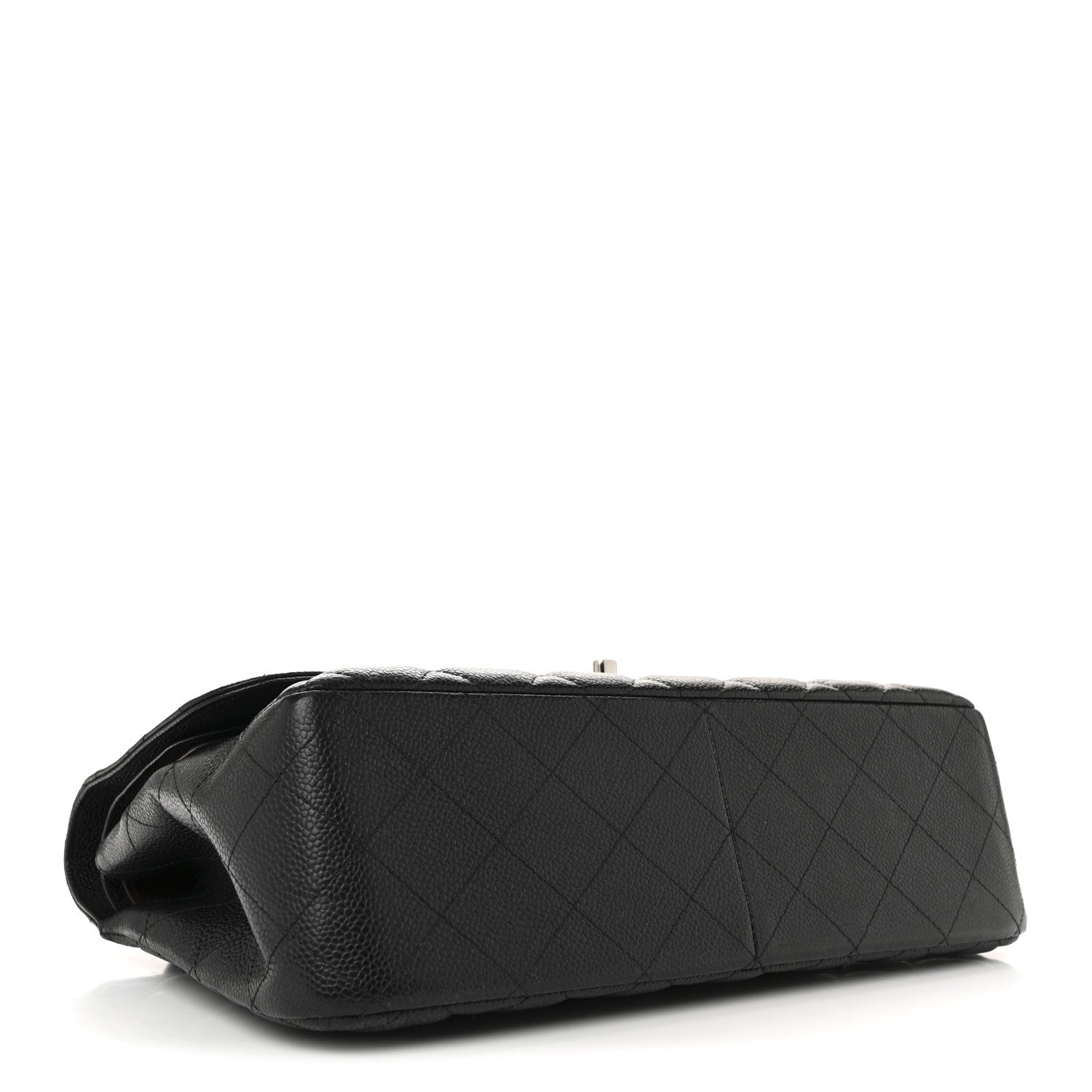Chanel Caviar Quilted Jumbo Double Flap Black 4 of 14