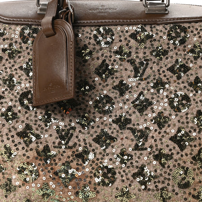 Louis Vuitton Sequin Monogram Sunshine Express Speedy Kaki 7 of 9