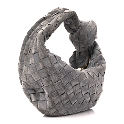 Bottega Veneta Suede Intrecciato Mini Jodie Thunder 3 of 11