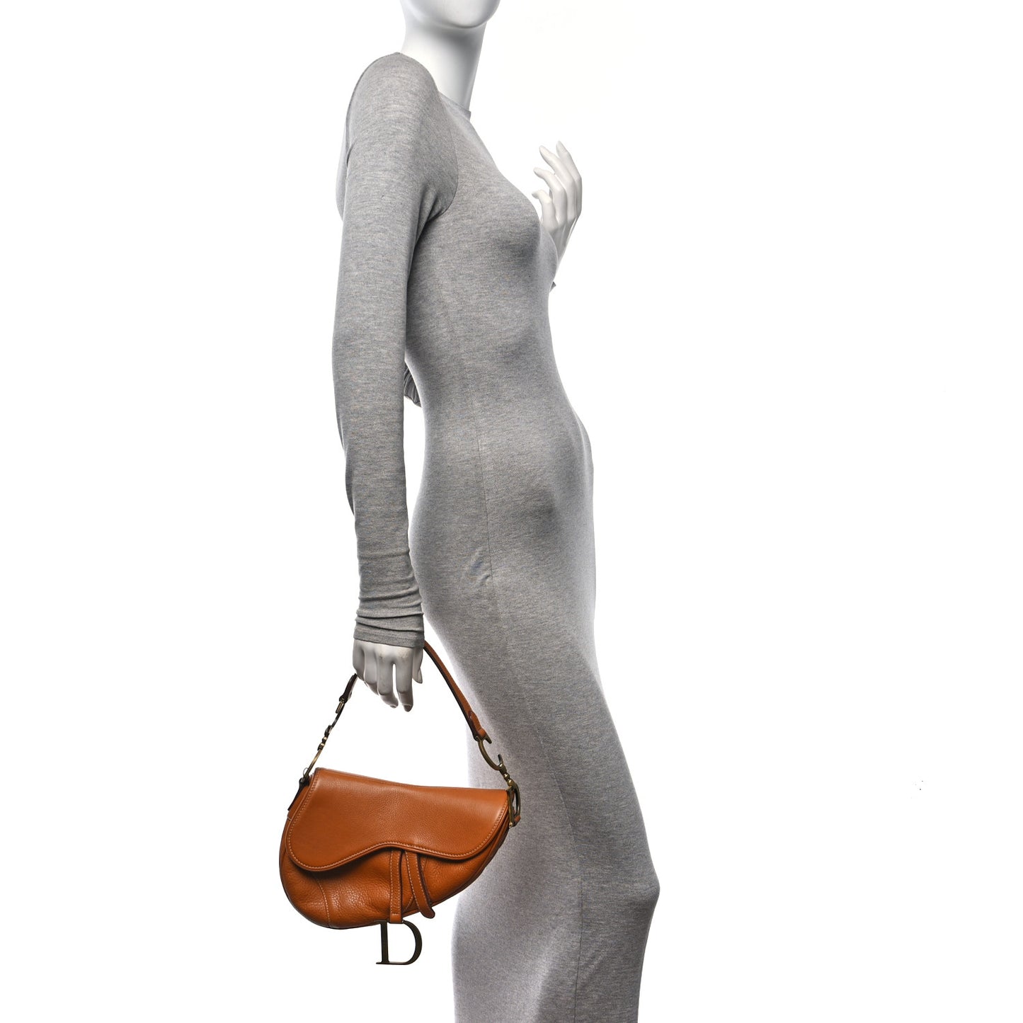Calfskin Saddle Bag Tan