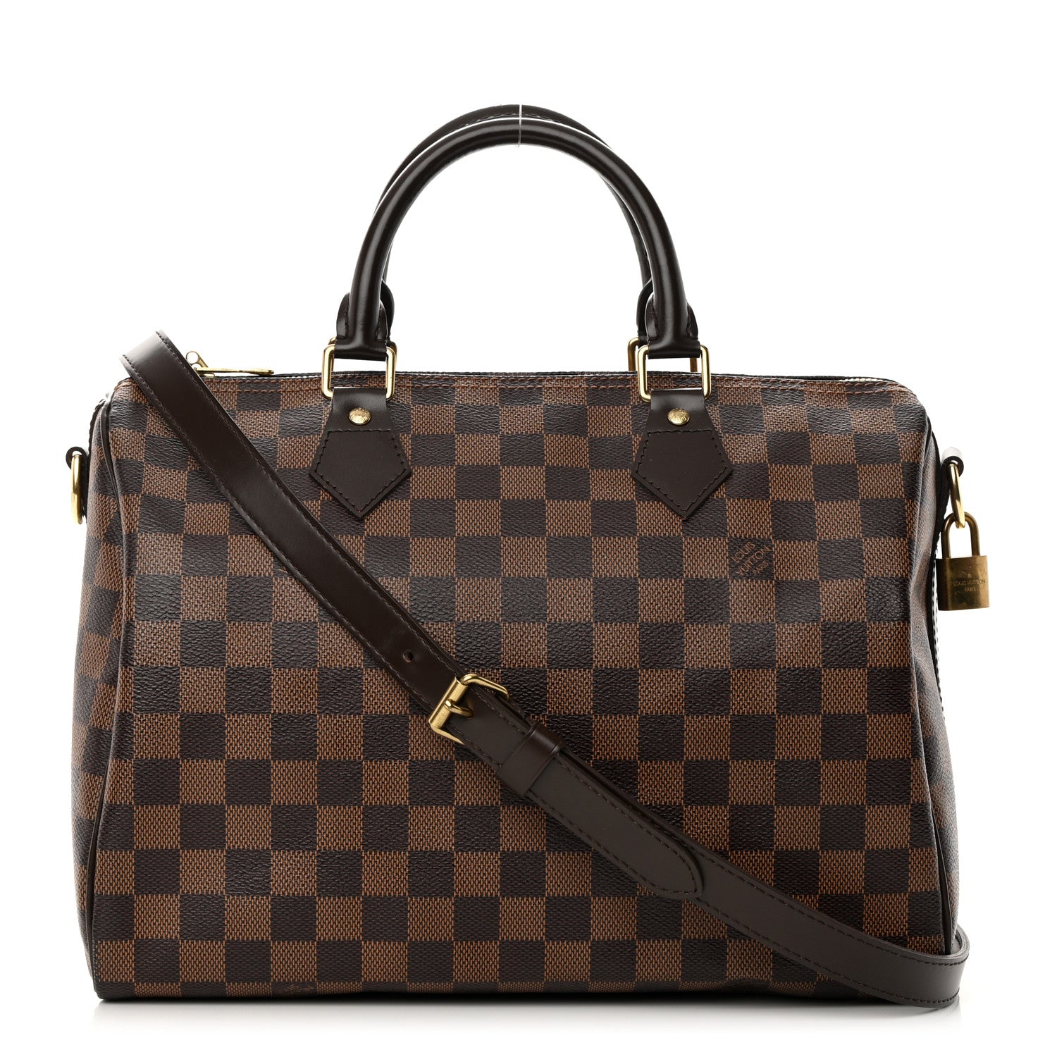 Louis Vuitton Damier Ebene Speedy Bandouliere 30 1 of 14