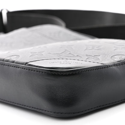 Louis Vuitton Calfskin Monogram Shadow Duo Messenger Black 9 of 11