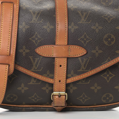 Louis Vuitton Monogram Saumur 30 10 of 14