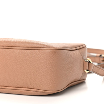 Gucci Pebbled Calfskin Small Soho Disco Bag Camelia 14 of 21