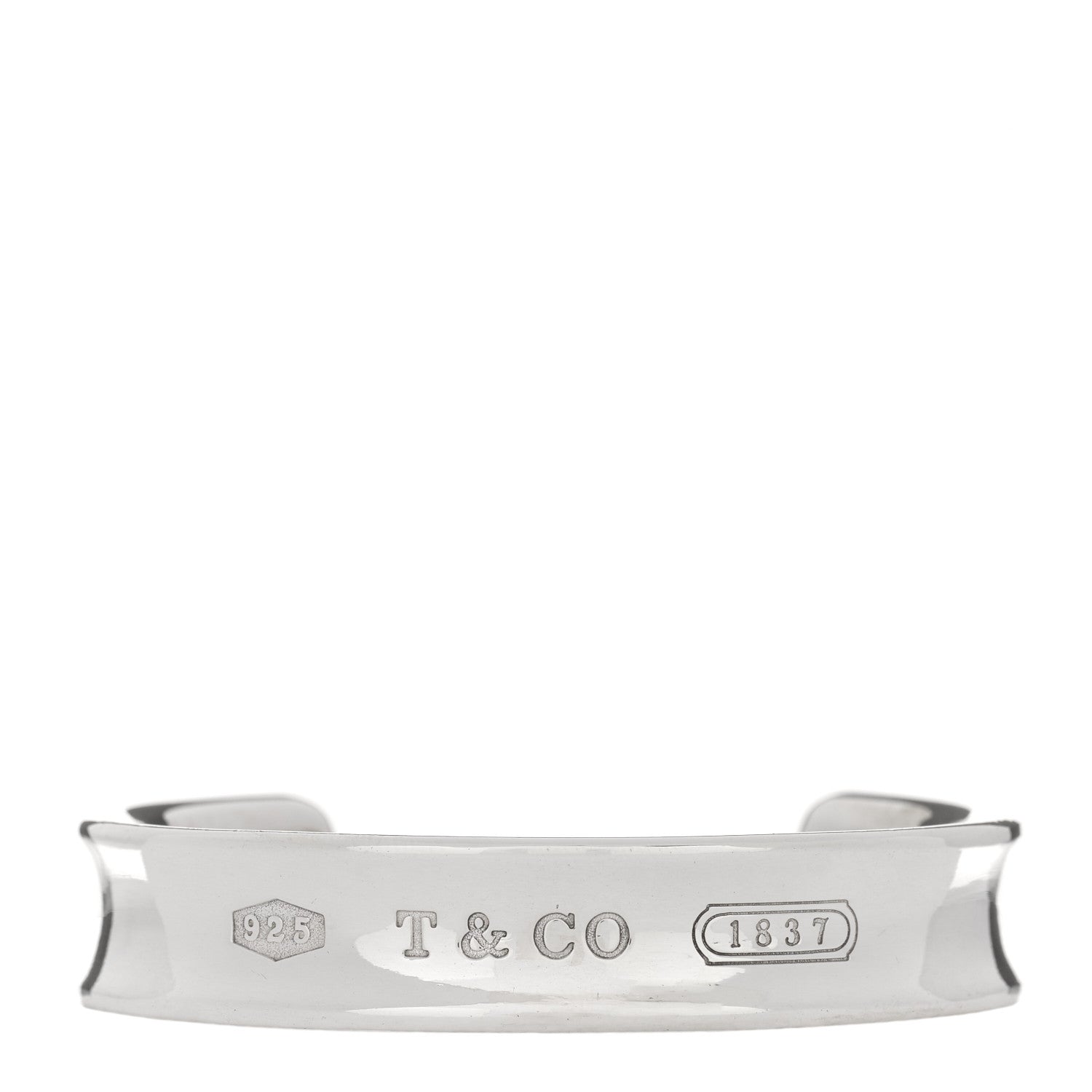 Tiffany Sterling Silver 1837 Cuff Bracelet 1 of 3