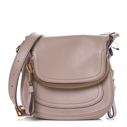 Tom Ford Pebbled Calfskin Jennifer Mini Crossbody Bag Blush Nude 1 of 7
