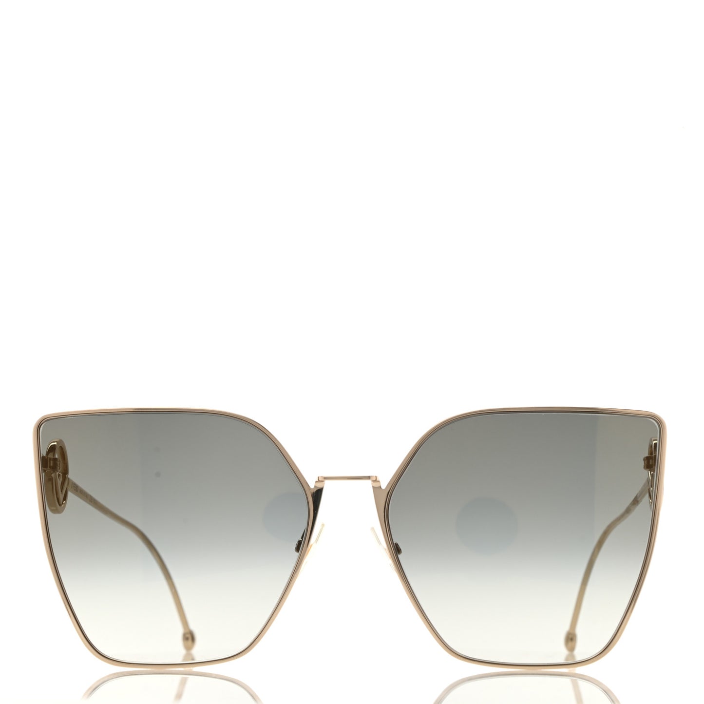 Metal F is Fendi Sunglasses FF 0323/S Gold