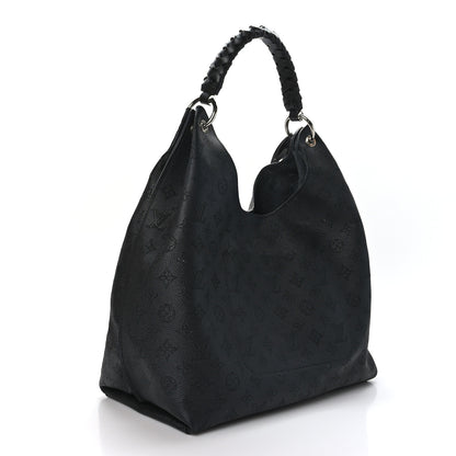 Louis Vuitton Mahina Carmel Hobo Black 3 of 8