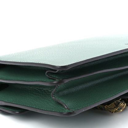 Gucci Pebbled Calfskin Small Dionysus Shoulder Bag Emerald 12 of 13