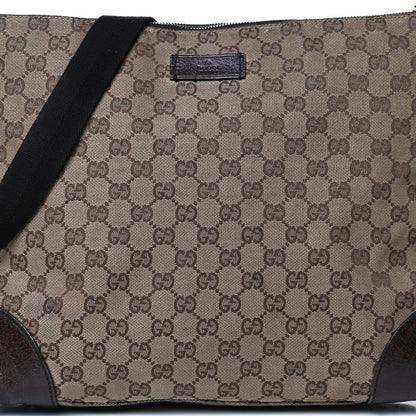 Gucci Monogram Messenger Bag Ebony 9 of 15
