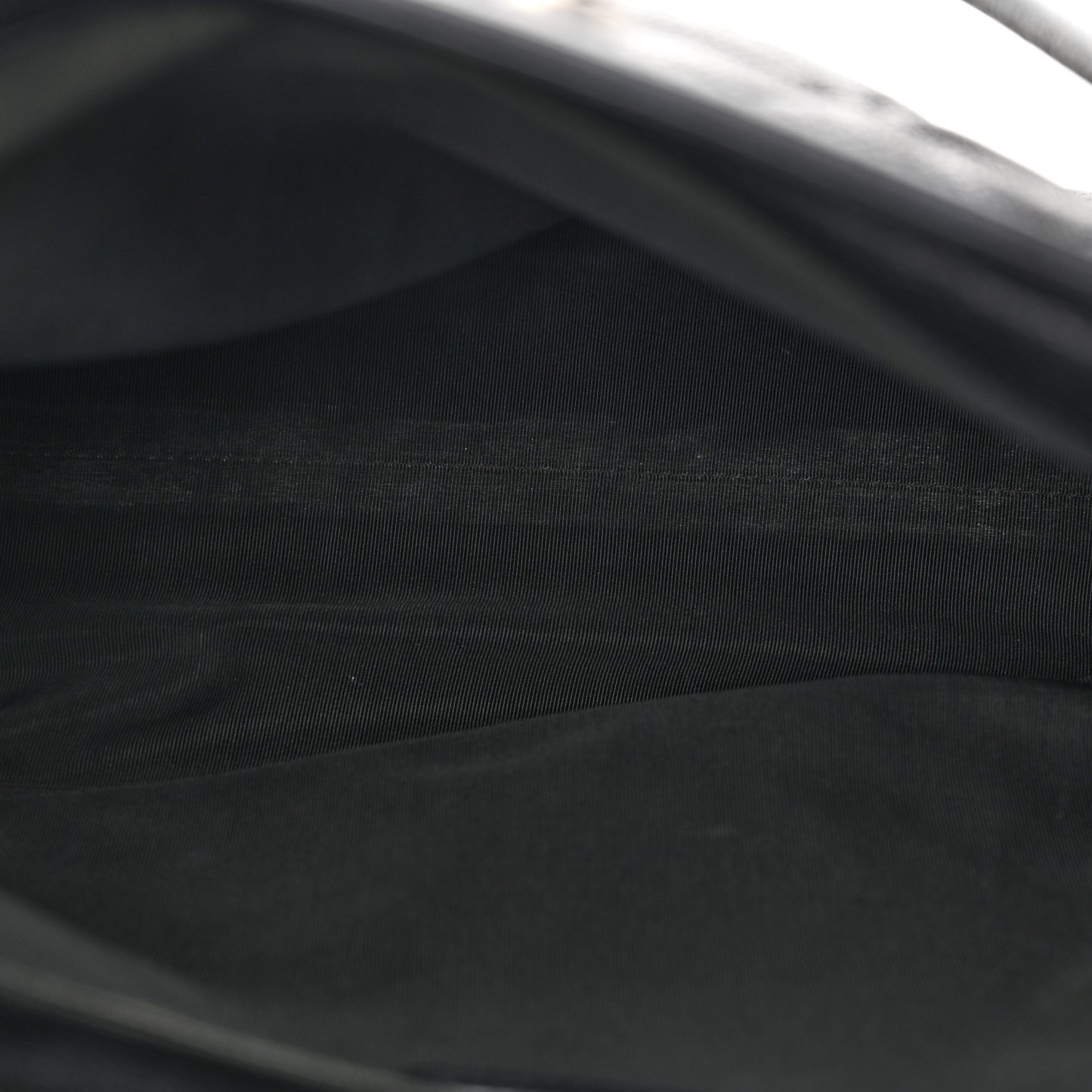 Caviar Quilted CC Shopping Tote Black