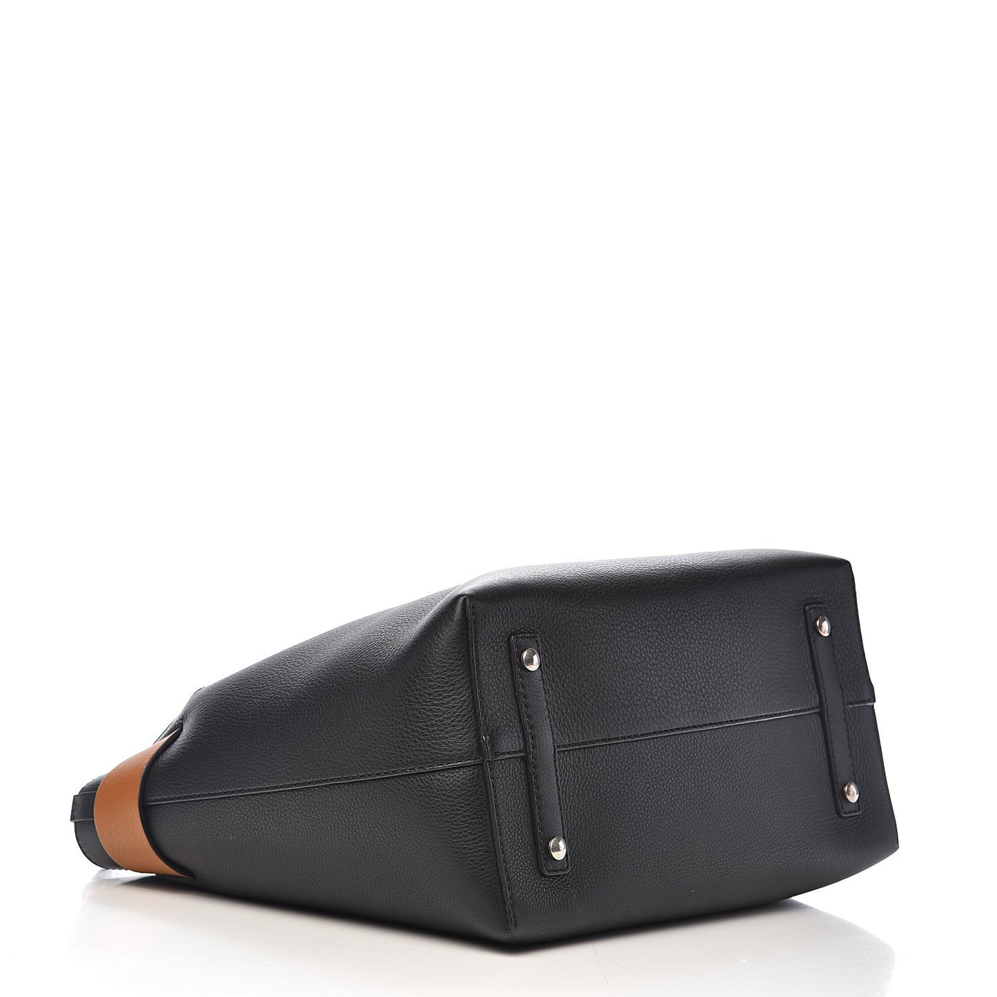 Soft Grain Calfskin Medium Belt Bag Black