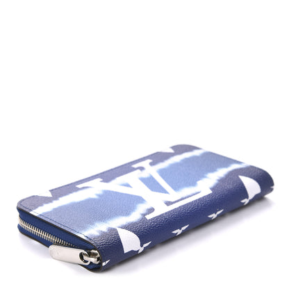 Louis Vuitton Monogram Escale Zippy Wallet Blue 4 of 7