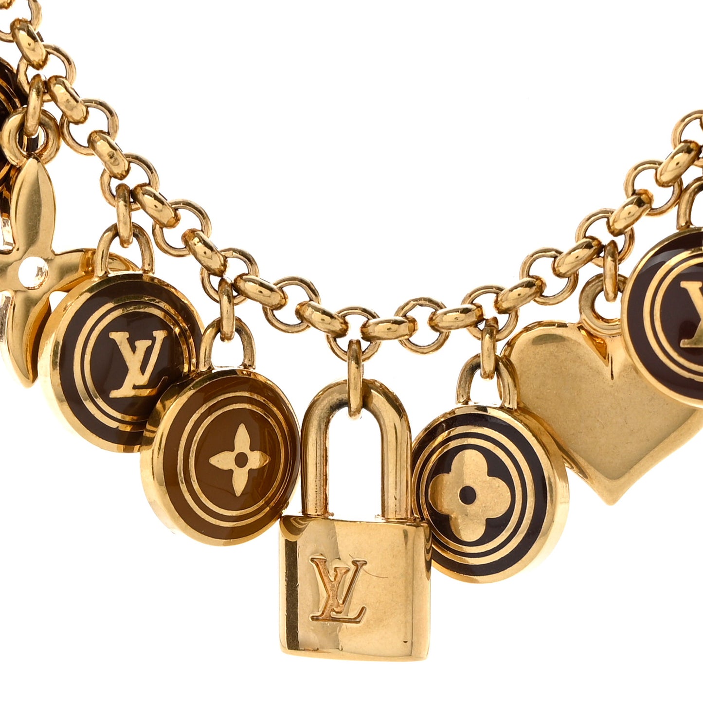 Pastilles Key Chain Bag Charm Brown