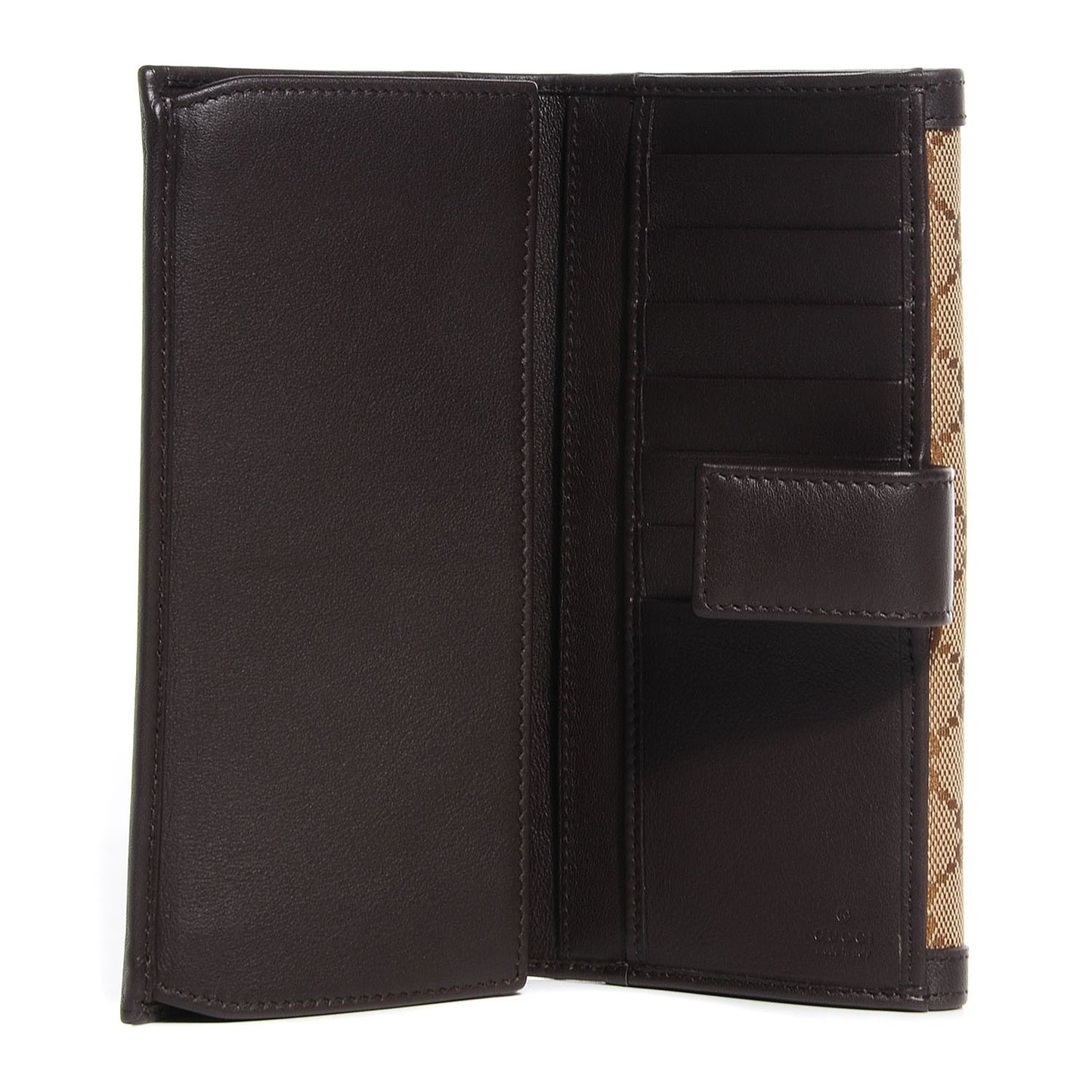 Monogram Margaux Calfskin Sukey Continental Organizer Wallet Beige Ebony Cocoa