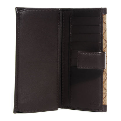 Gucci Monogram Margaux Calfskin Sukey Continental Organizer Wallet Beige Ebony Cocoa 5 of 8