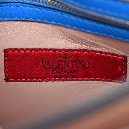 Valentino Garavani Nappa Rockstud Wristlet Clutch Blue Fluo 7 of 15