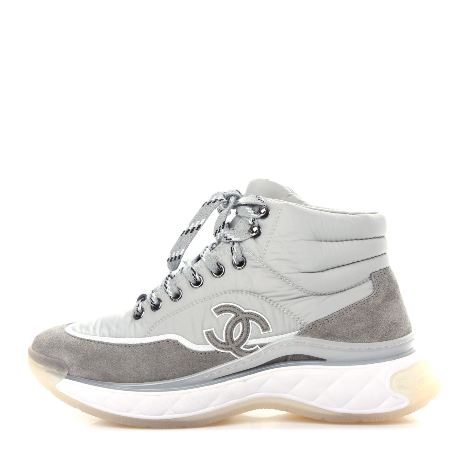Fabric Suede Womens CC Sneakers 39 Grey