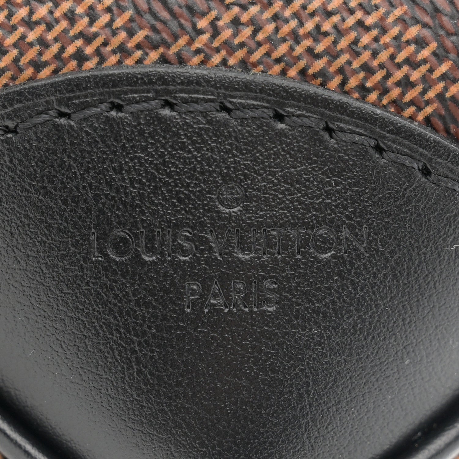 Louis Vuitton Damier Ebene Odeon PM Black 6 of 10