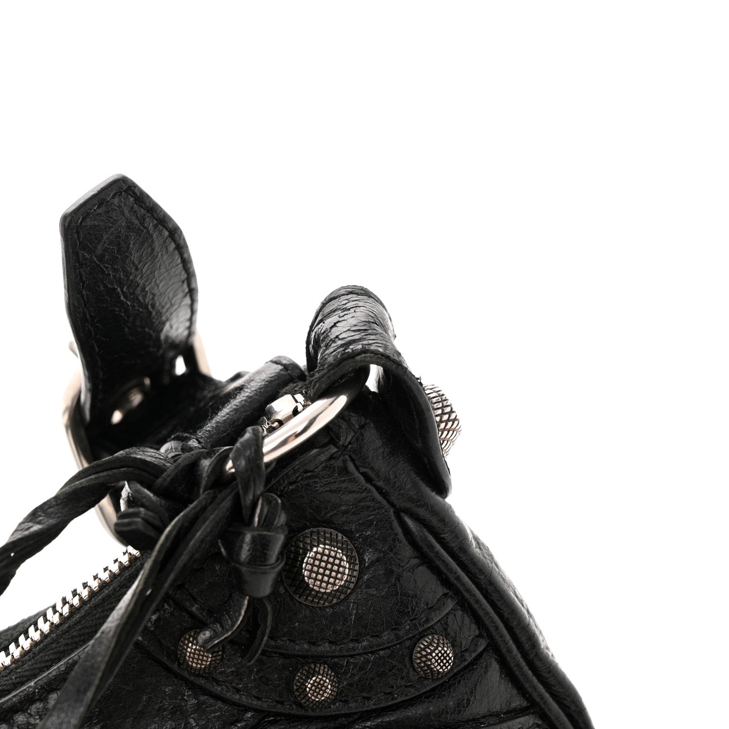 Balenciaga Agneau Arena Le Cagole Shoulder Bag XS Black 10 of 16