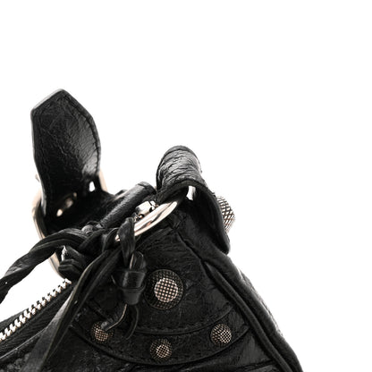Balenciaga Agneau Arena Le Cagole Shoulder Bag XS Black 10 of 16