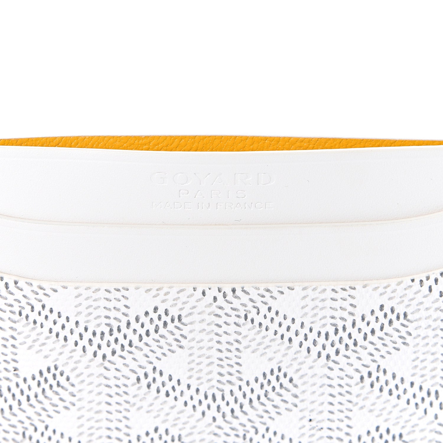 Goyard Goyardine Saint Sulpice Card Holder White 5 of 6