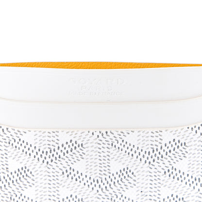 Goyard Goyardine Saint Sulpice Card Holder White 5 of 6