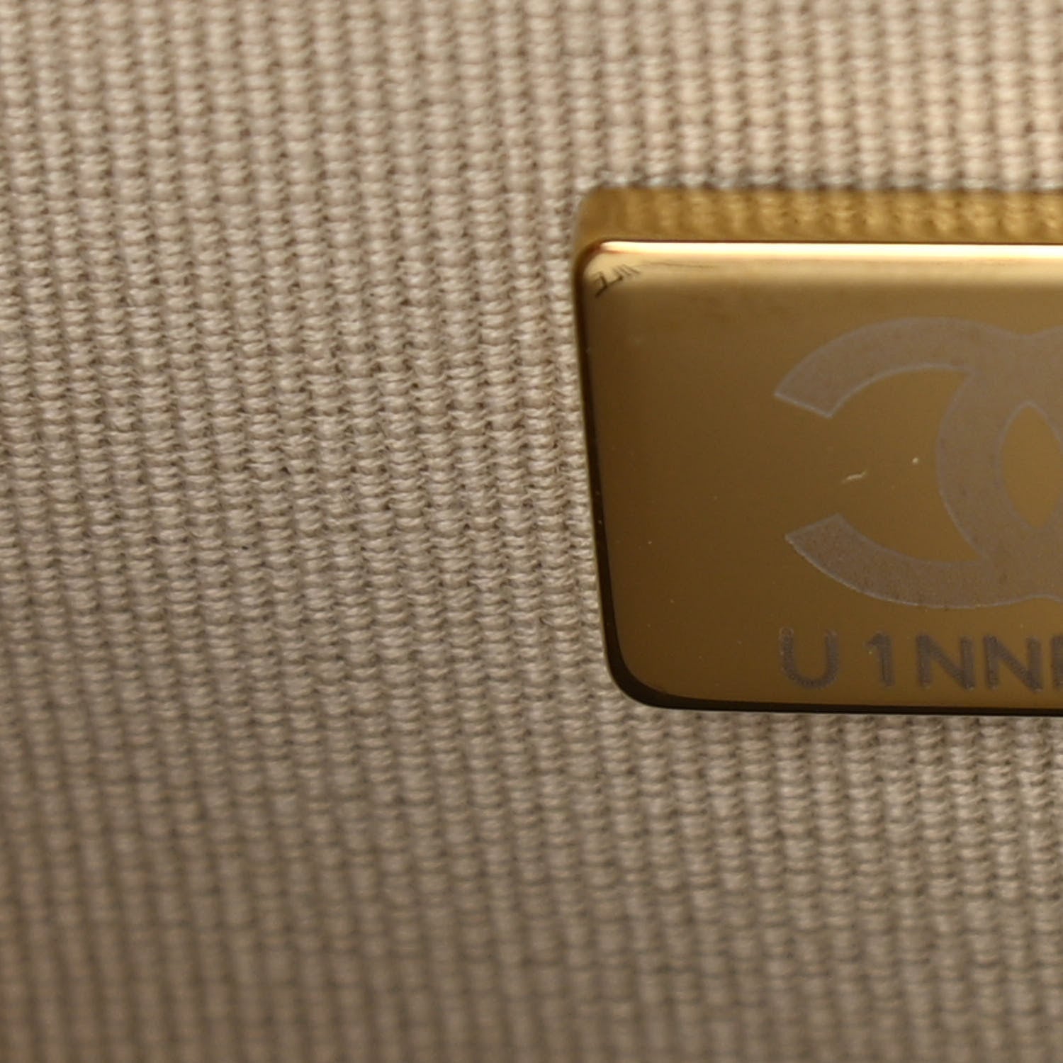 Chanel Metallic Lambskin Quilted Top Handle Vanity Case Gold 6 of 10