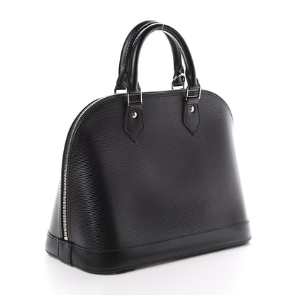Louis Vuitton Epi Alma PM Black 2 of 8