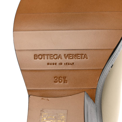 Bottega Veneta Calfskin Lean Mid-Calf Boots 36.5 Wax 7 of 8