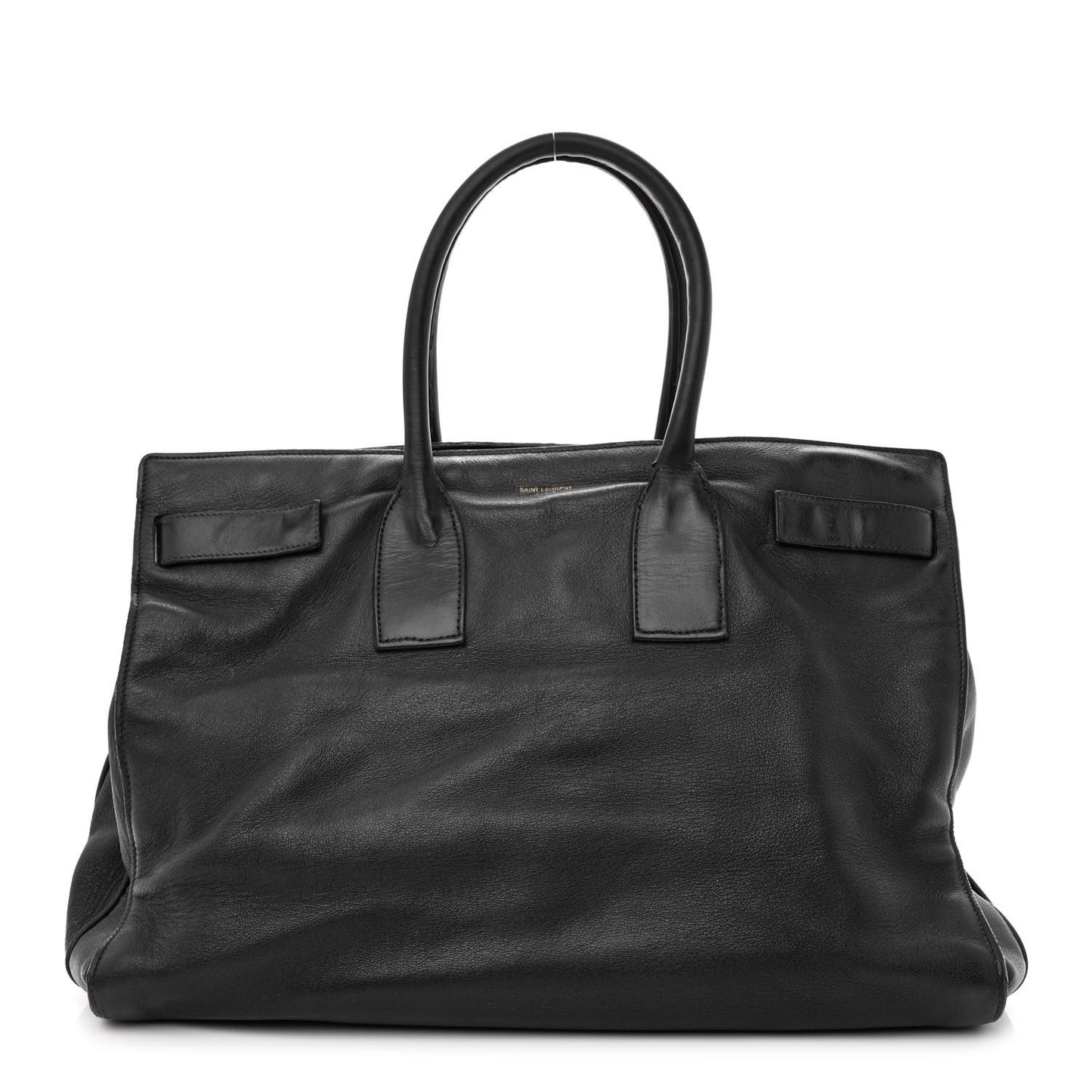Calfskin Large Sac de Jour Carryall Black