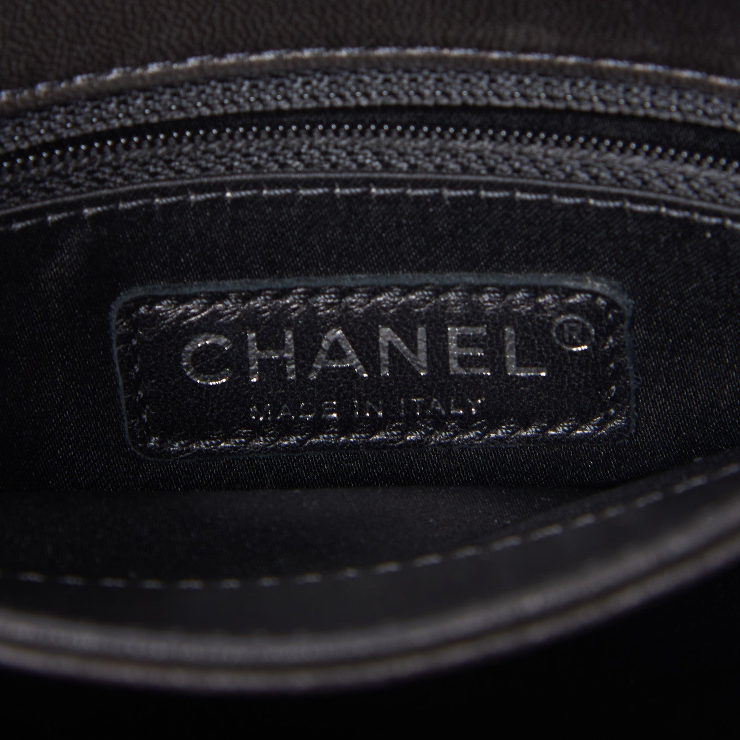 Chanel Lambskin Quilted Chanel 3 Large Flap Black 8 of 9