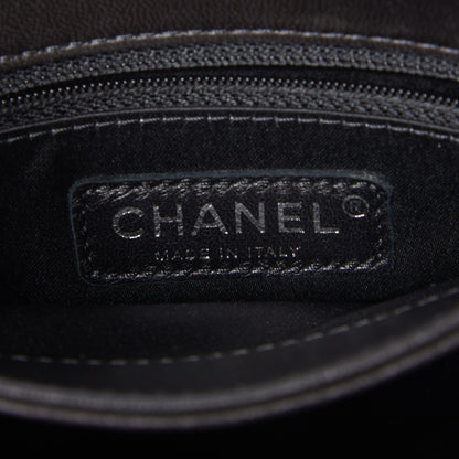 Chanel Lambskin Quilted Chanel 3 Large Flap Black 8 of 9
