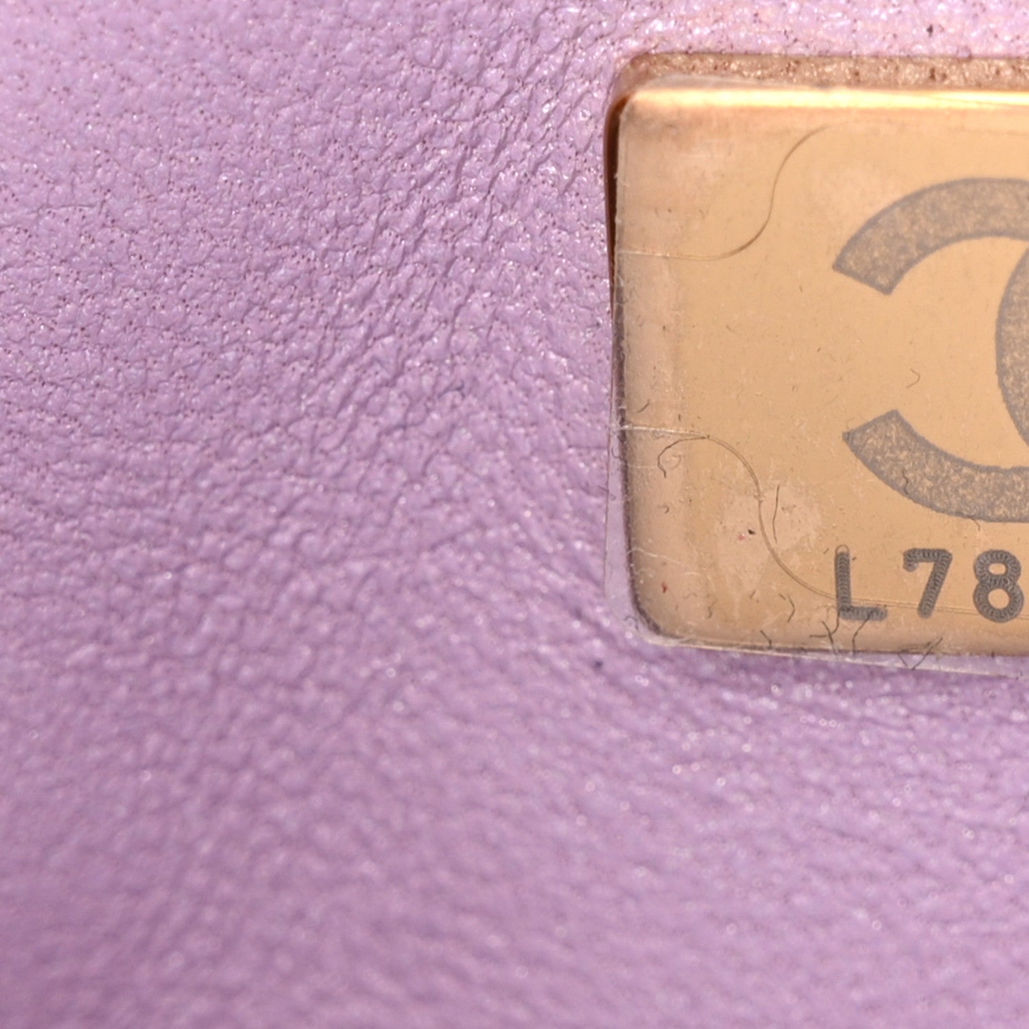 Chanel Lambskin Quilted Tie Dye Ombre Mini Rectangular Flap Purple Blue Pink 7 of 10
