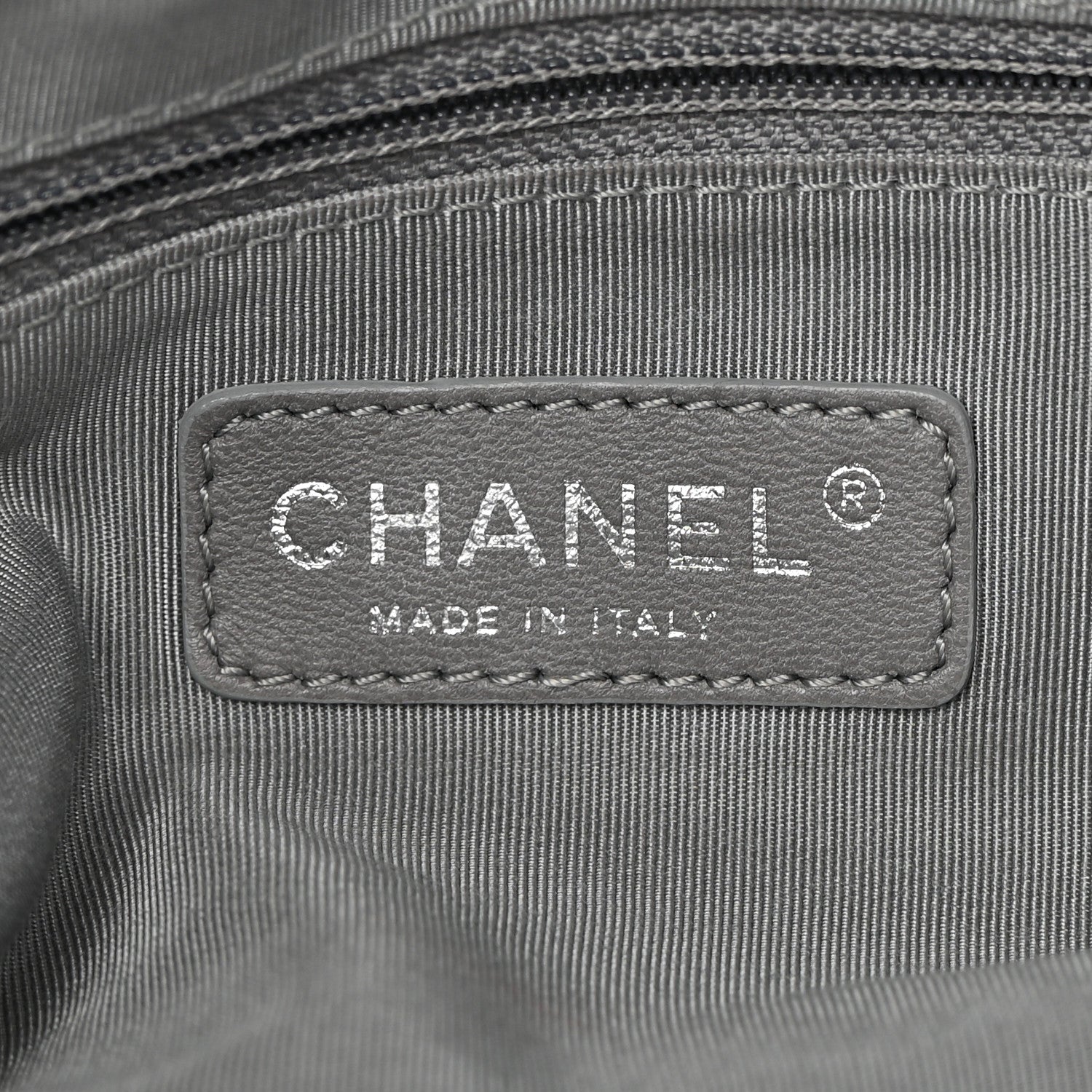 Chanel Nylon Quilted Tweed Stitch Bubble Tote Black 7 of 14