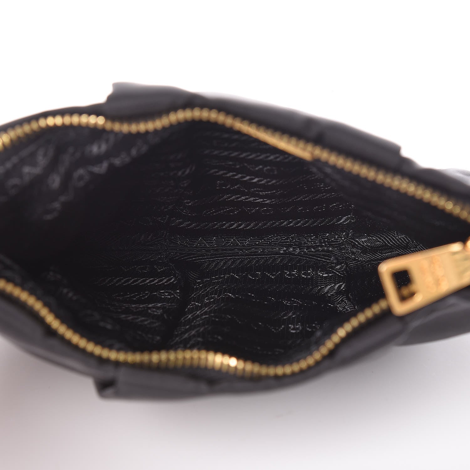 Prada Tessuto Nylon Clutch Wristlet Black 5 of 10